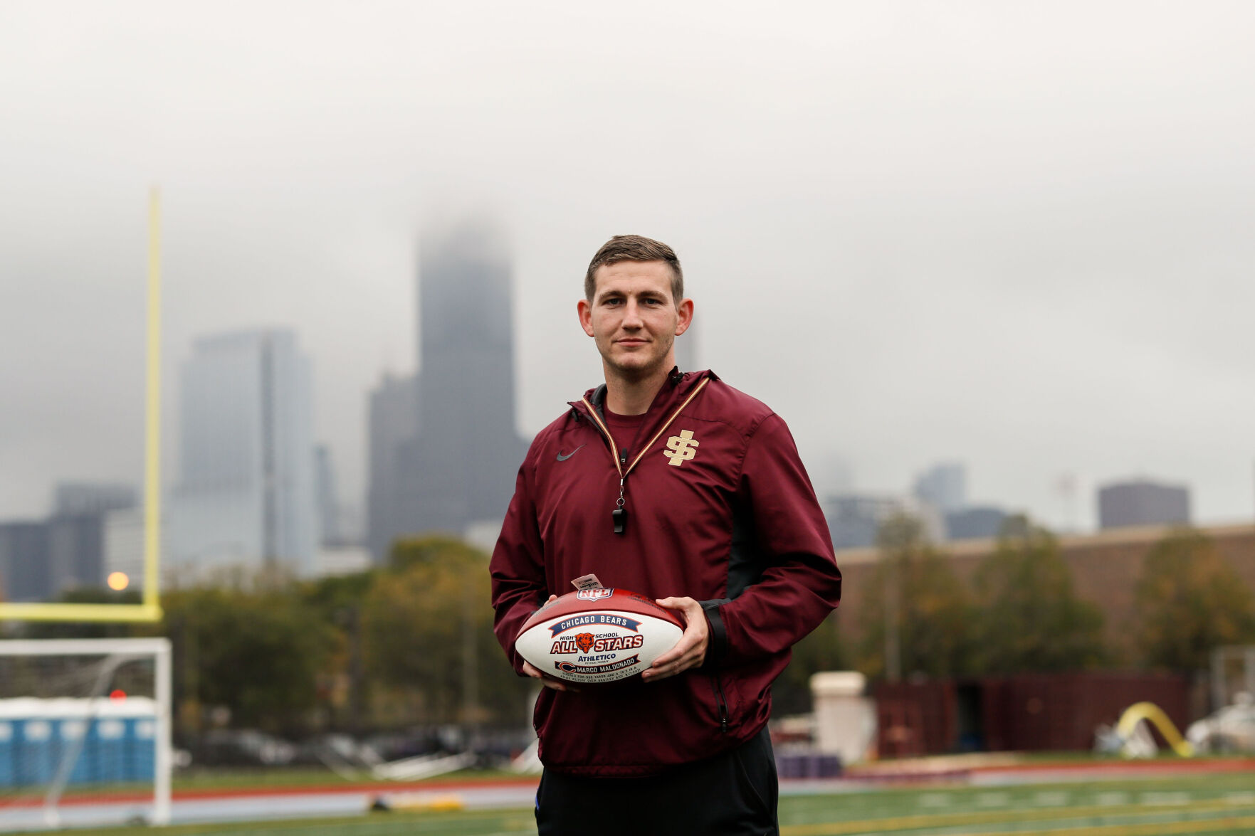 Bears honor St. Ignatius coach